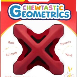 PET DREAMHOUSE CHEWTASTIC GEO INTERACTIVE GEO-ASTROROLLY RED
