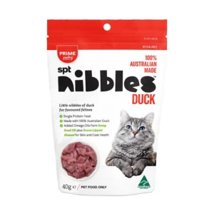 Prime Pantry SPT Nibbles Duck Cat Treats - 40g x 11