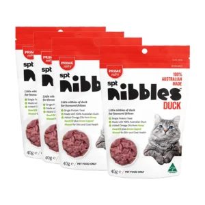 Prime Pantry SPT Nibbles Duck Cat Treats - 40g x 11