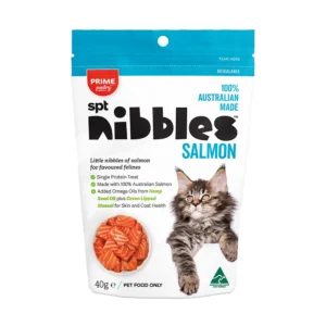 Prime Pantry SPT Nibbles Salmon Cat Treats - 40g