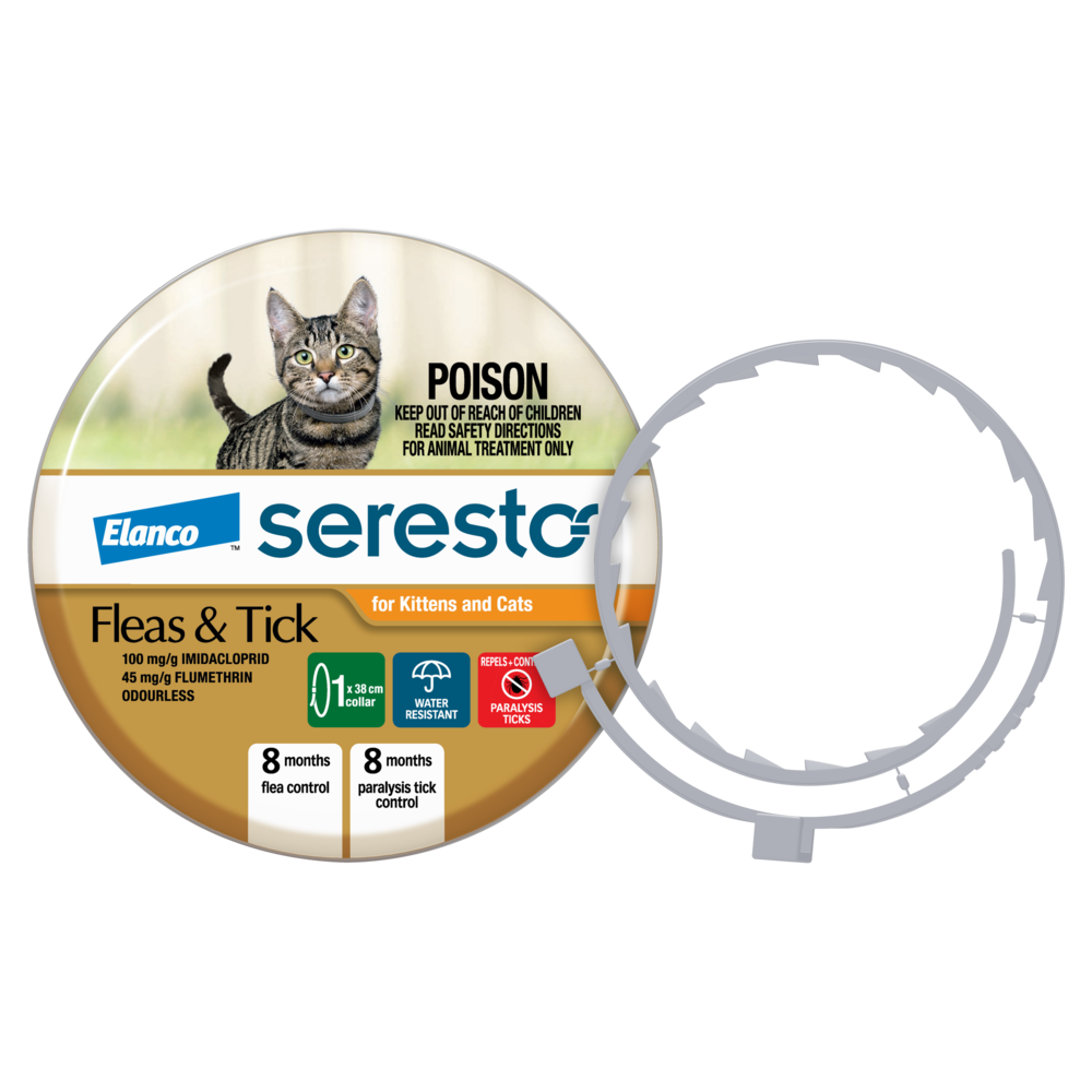 Seresto™ Flea & Tick Collar for Kittens And Cats - 1 Pack