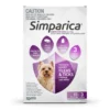 Simparica Purple - For Extra Small Dogs (2.6-5kg) - 3 Pack