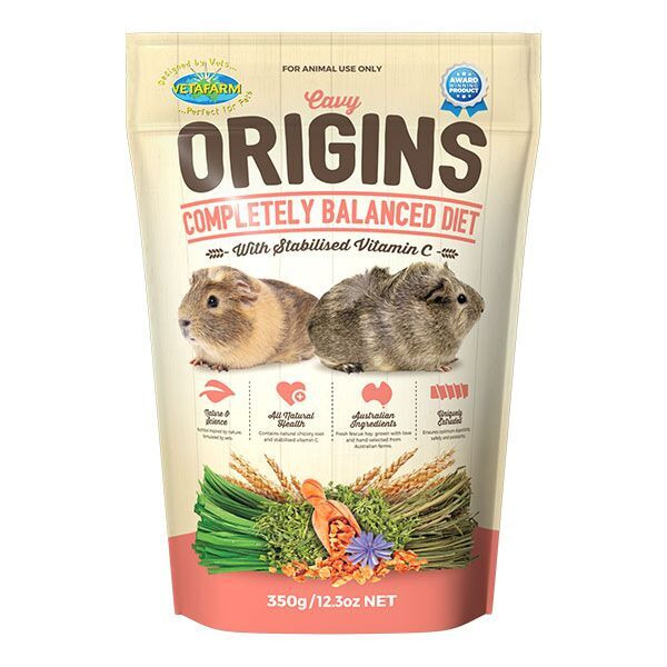 Vetafarm Cavy Origins Guinea Pig Food 350g