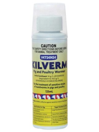 VETSENSE KILVERM POULTRY WORMER 125ML