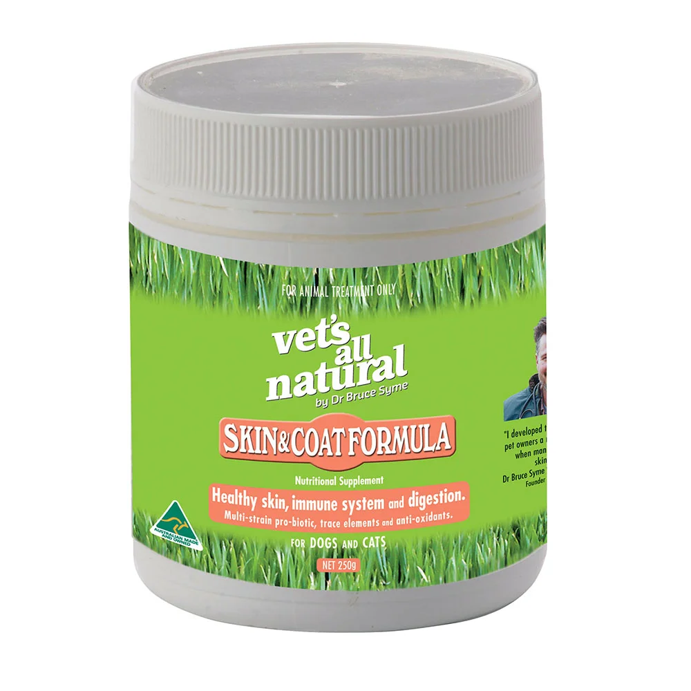 Vet's All Natural Skin & Coat Formula - 250g