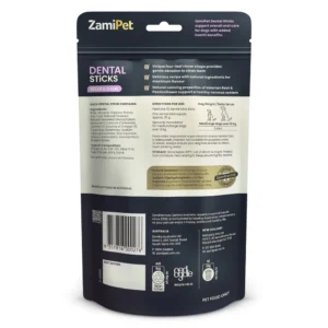 ZamiPet Dental Sticks Relax & Calm For Medium & Large Dogs - 6 Pack