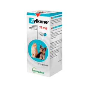 Zylkene Capsules for Small Dogs and Cats 75mg