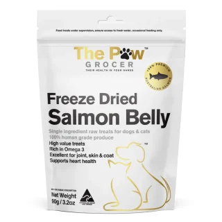 The Paw Grocer - Freeze Dried Salmon Belly
