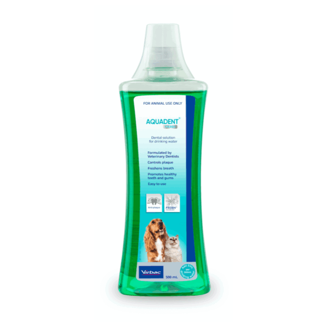Virbac Aquadent Fr3sh Dental Solution For Cats and Dogs 500ML