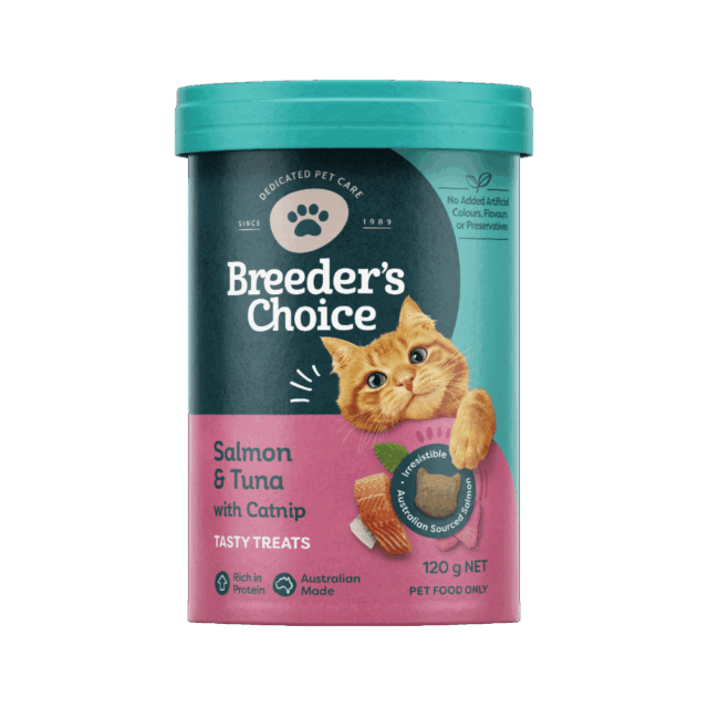 Breeder's Choice CAT TREATS SALMON TUNA 120G
