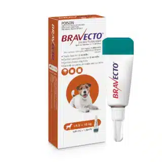 SPOT-ON DOG ORANGE BRAVECTO