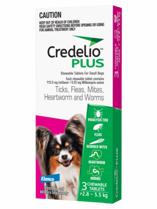 CREDELIO PLUS Small Dog Pink - 2.8 - 5.5kg