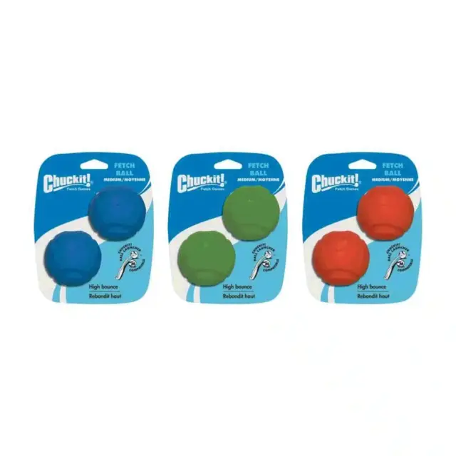Chuckit Fetch Ball - 2 Pack Medium