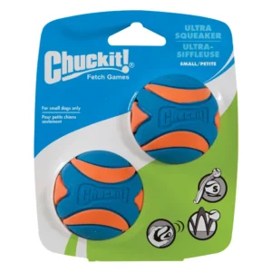 Chuckit Ultra Squeaker Ball - 2 Pack Small & Medium