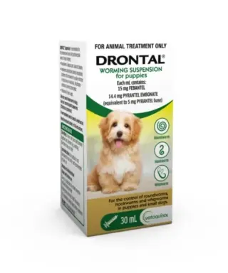 Drontal Puppy Worming Suspension 30ml