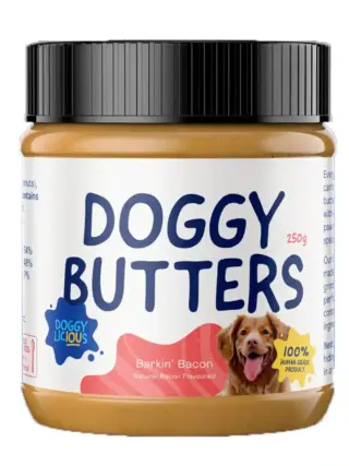 Doggylicious Barkin' Bacon Doggy Butter - 250g