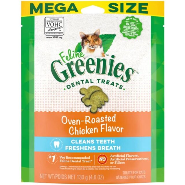 Greenies Cat Chicken Flavour 130g & Tub 277g