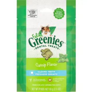 Greenies Feline Catnip Cat Dental Treats - 60g, 130g & 227g