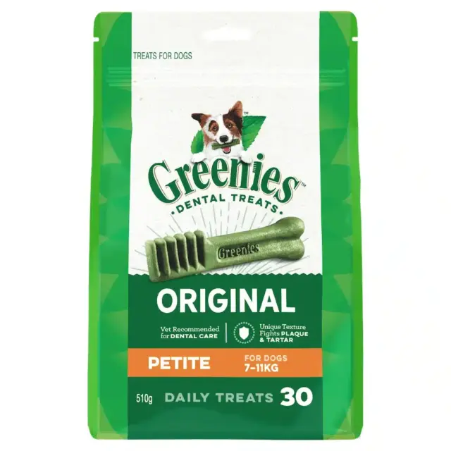 Greenies Original Petite Dog Dental Treats - 510g