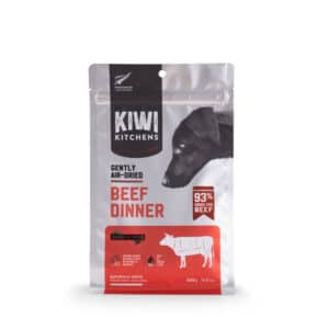 Kiwi Kitchens Air Dried Dog Food Beef Dinner - 500g, 1kg & 2kg