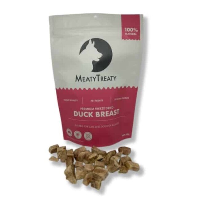 MEATY TREATY FREEZE DRIED DUCK BREAST 50G