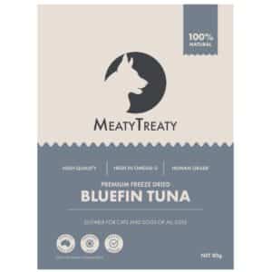 MEATY TREATY FREEZE DRIED BLUEFIN TUNA 80G