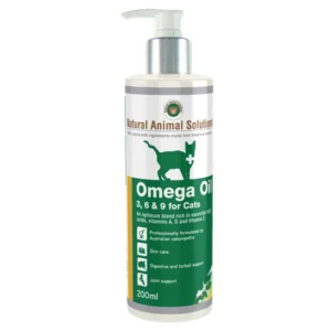 Natural Animal Solutions Omega Oil 3, 6 & 9 For Cats - 200ml