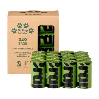 OH CRAP DOG POOP BAGS - 240 BAGS