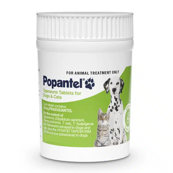 Popantel Tapeworm Tablets For Dogs and Cats