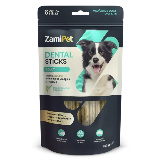 ZamiPet Dental Sticks Medium and Large Dogs
