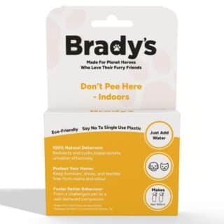 BRADYS DONT PEE HERE - INDOORS TABLETS - MAKES 500ML