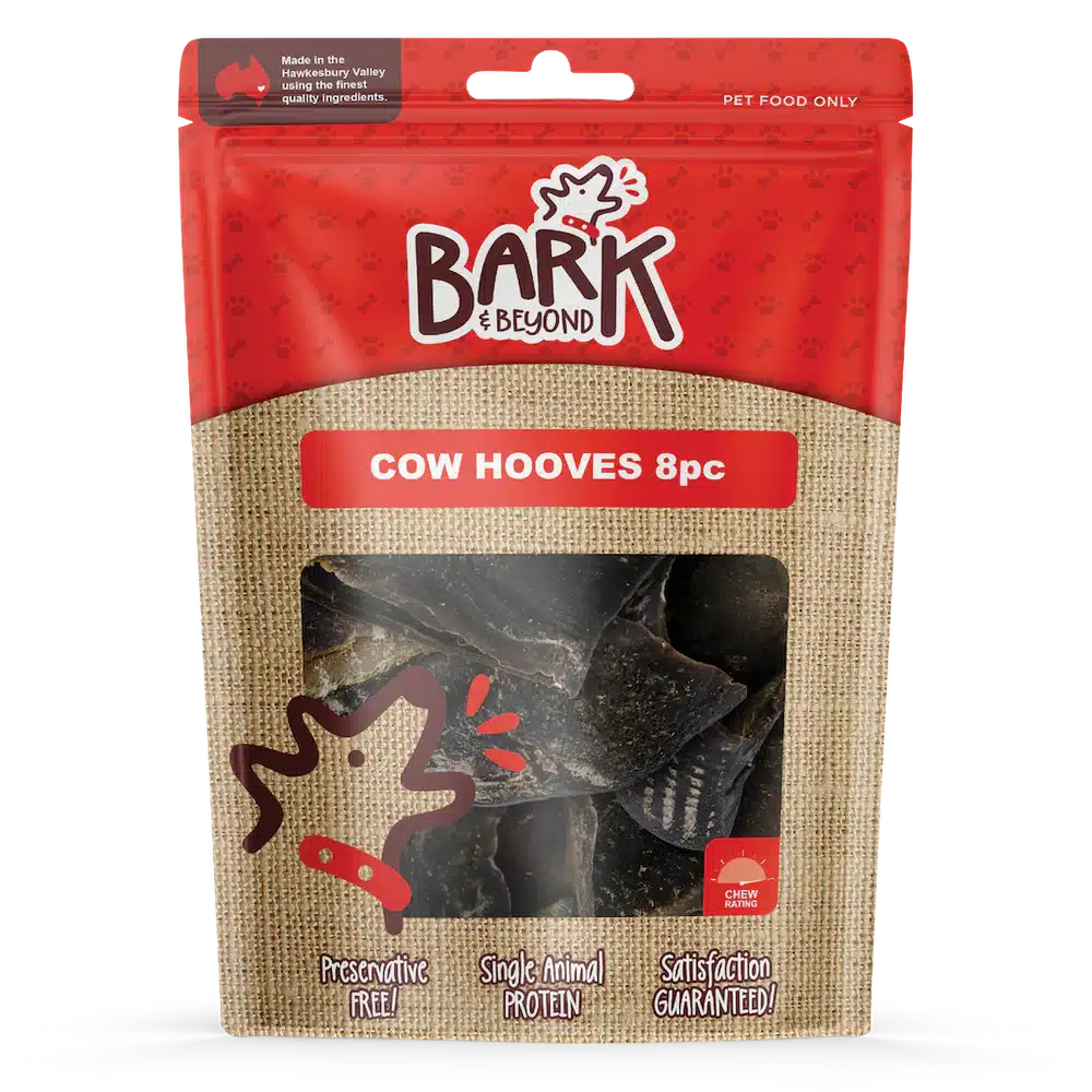 BARK & BEYOND COW HOOVES 8PC