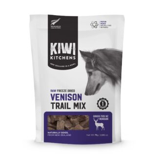 KIWI KITCHENS FREEZE DRIED VENISON TRAIL MIX TREATS 150G