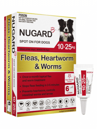 Nugard for Medium Dogs 10-25kg (Red)