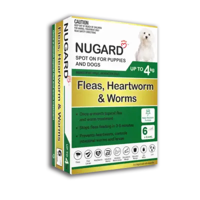 Nugard For Puppies and Toy Dogs Up to 4kg (Green)